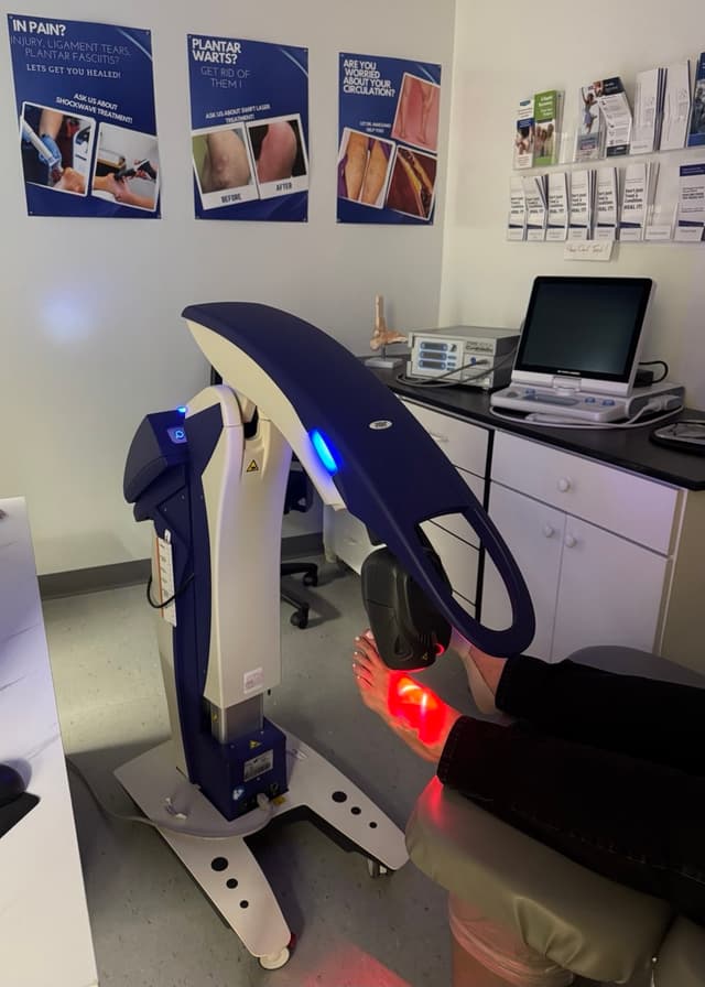 MLS laser therapy for foot pain in Yonkers, NY
